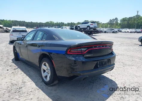 2021 Dodge Charger Police Rwd from USA, damaged, VIN 2C3CDXAT0MH681804